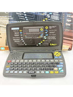 Lingo 10 Talk TR-9903 10 Language Talking Translator TESTED w/ Box Case Manuals